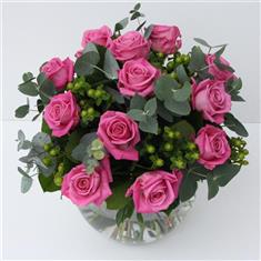 Pretty in Pink 12 Roses