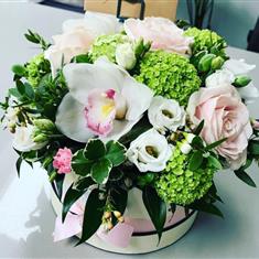 Florist Choice Hatbox Arrangement