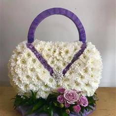 Bespoke Handbag Funeral Tribute