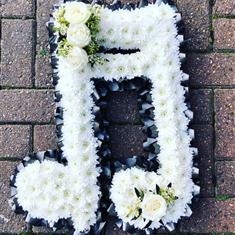 Bespoke Music Note Funeral Tribute