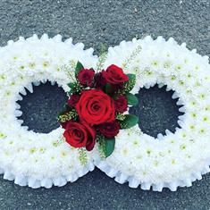 Infinity Sign Funeral Tribute 