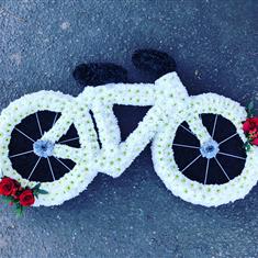 Bespoke Bike Bicycle Funeral Tribute