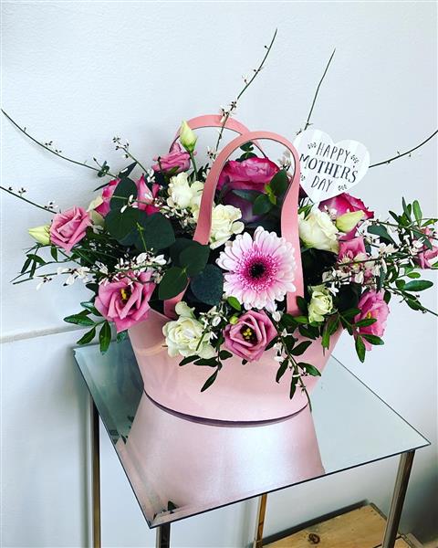 Pretty in Pink Handbag Arrangement